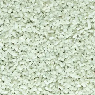 Revestimento de pedra natural Arroz Doce, grão grande, aplicado em parede