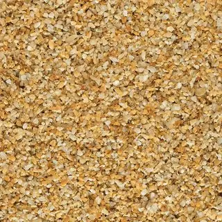 Revestimento de pedra natural Citrino, grão médio, aplicado em parede
