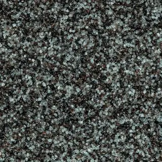 Revestimento de pedra natural Itabira, grão médio, aplicado em parede